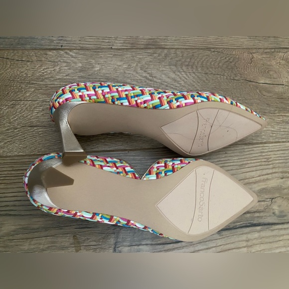 New in Box Franco Sarto Tana 5 multicolored pump - Picture 7 of 7
